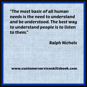 Listening Quote - Ralph Nichols