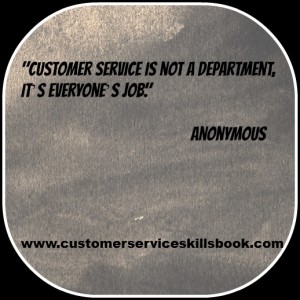 Customer Service Quote - Anonymous