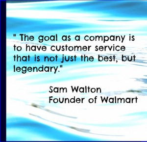 Customer Service Quote - Sam Walton