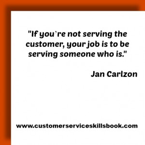 Quote on Internal Customer Service - Jan Carlzon