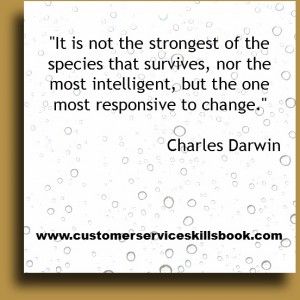 Quote on Change - Charles Darwin