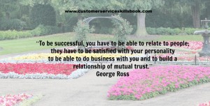 Effective Customer Communication Quote - George Ross