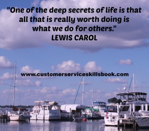 Customer Service Quote - Lewis Carol