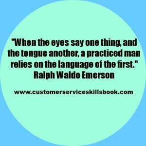 Non Verbal Communication Quote - Ralph Waldo Emerson